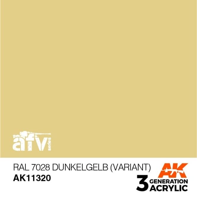 Hovedbilde RAL 7028 Dunkelgelb (Variant)