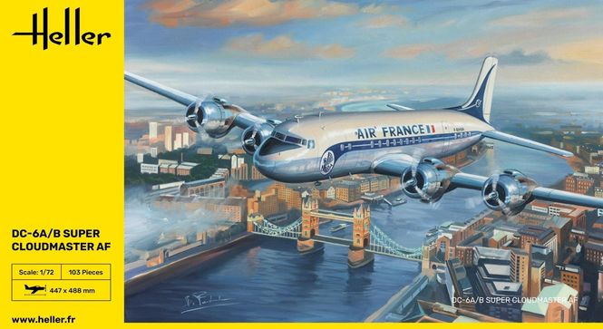 Hovedbilde Heller 1:72 - DC-6A/B Super Cloudmaster AF 80315 