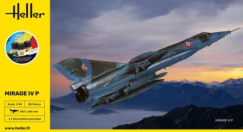 Heller 1:48 - Mirage IV P - Starter Kit 56493 