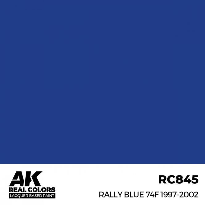 Hovedbilde RC845 Rally Blue 74F (1997-2002)
