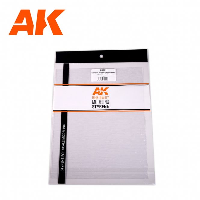Main Image Water Sheet Transparent Running Water 245 x 195mm