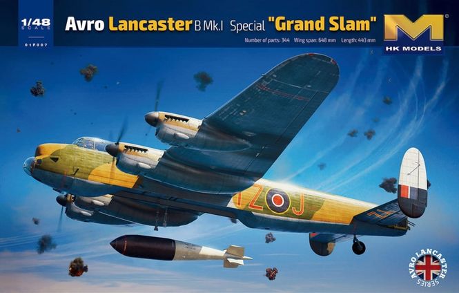 Hovedbilde HK Models 1:48 - Avro Lancaster B Mk.I Special ...