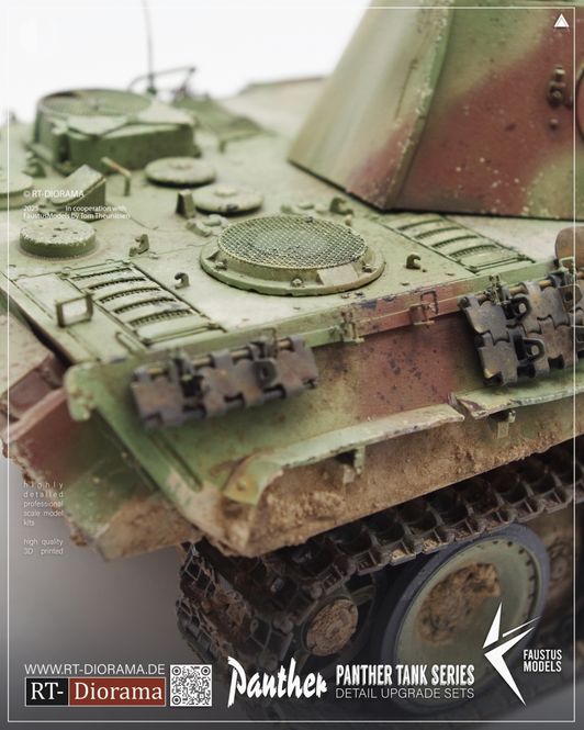 Hovedbilde Faustus Models 1:35 - FM35031 Panther G Late ...