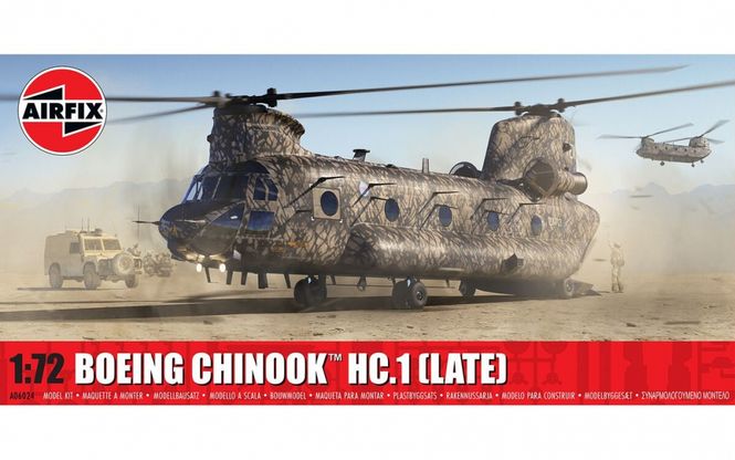 Hovedbilde Airfix 1:72- 06024 Boeing Chinook HC.1 (Late)
