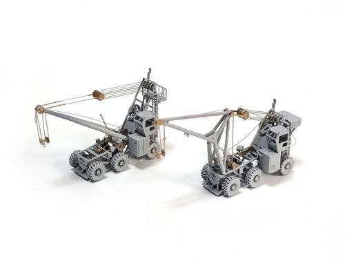 HS Models 1:350 - US Navy Flight Deck Crash Crane A/S32A-36