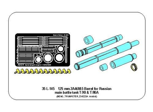 125mm 2A46M-5 Barrel for Russian Tank T-90 & T-90A