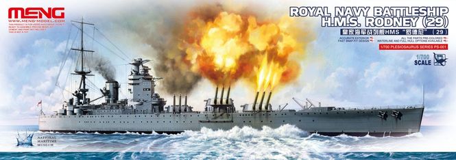 Hovedbilde Meng Model 1:700 - Royal Navy Battleship H.M.S. ...
