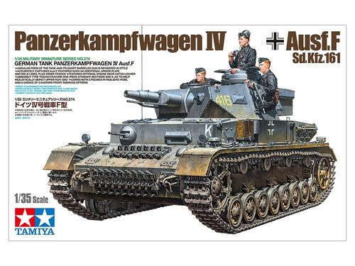 Tamiya 1:35 - German Tank Panzerkampfwagen IV Ausf.F (35374)