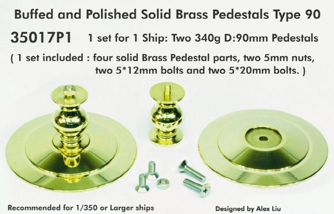 Hovedbilde Pontos Model - Buffed and Polished Solid Brass ...