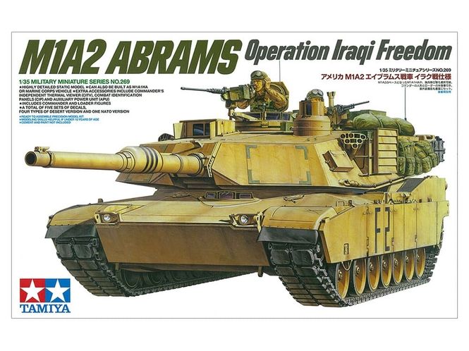 Hovedbilde Tamiya 1:35 - 35269 M1A2 Abrams OIF