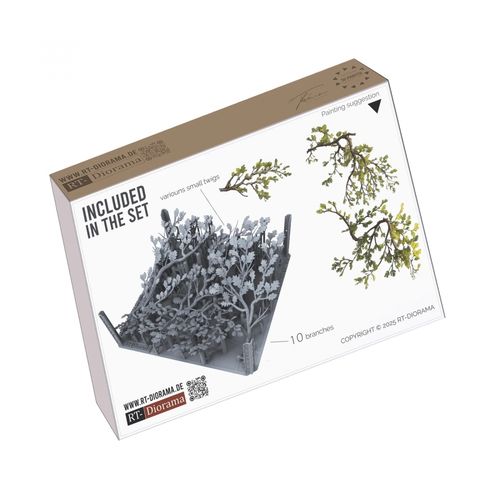 RT-Diorama 1:16 - 16211 Oak Branches [Camo Foliage]