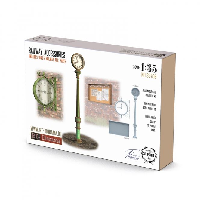 Hovedbilde RT-Diorama 1:35 - 35706 Railway Accessories