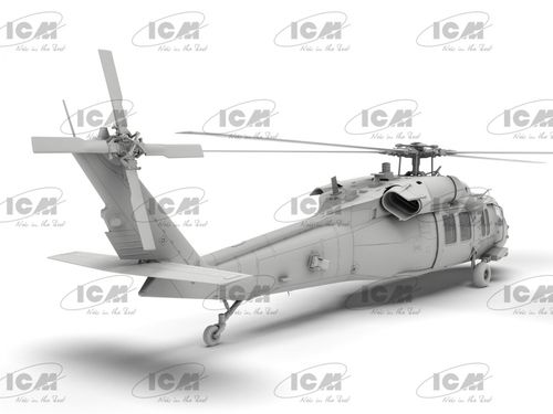 ICM 1:48 - UH-60 A Black Hawk - US Military Transport Helicopter (48361)