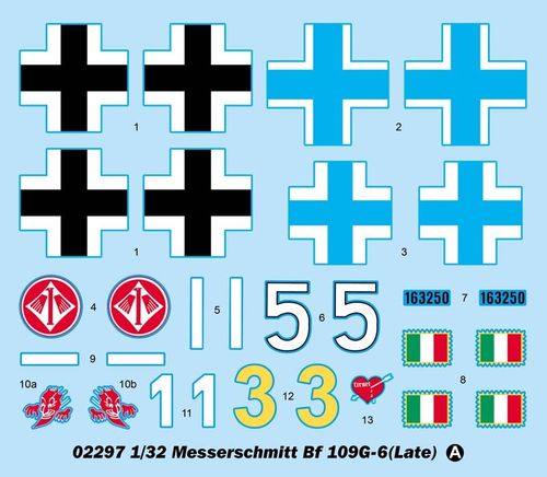 Trumpeter 1:32 - Messerschmitt Bf 109G-6(Late) 02297 