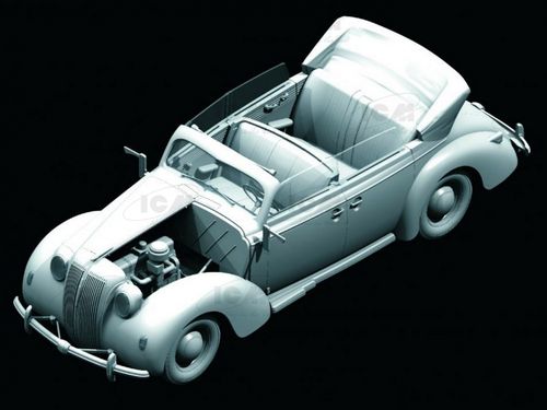 ICM 1:24 - Admiral Cabriolet, WWII German Passenger Car (24021)