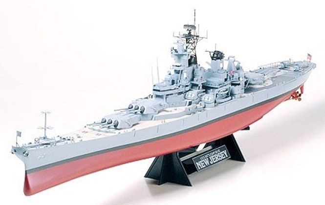 Hovedbilde Tamiya 1:350 - 78028 USS New Jersey (BB-62)