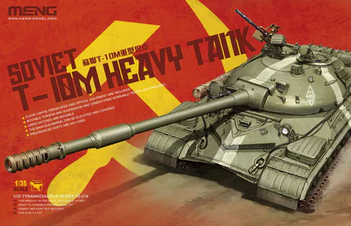 Meng Model 1:35 - Soviet T-10M Heavy Tank (TS-018)