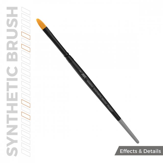 Hovedbilde AK-Interactive B014 AK Synthetic Brush - Filbert ...