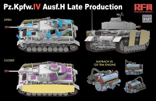 RFM 1:35 - Pz.Kpfw. IV Ausf. H late production