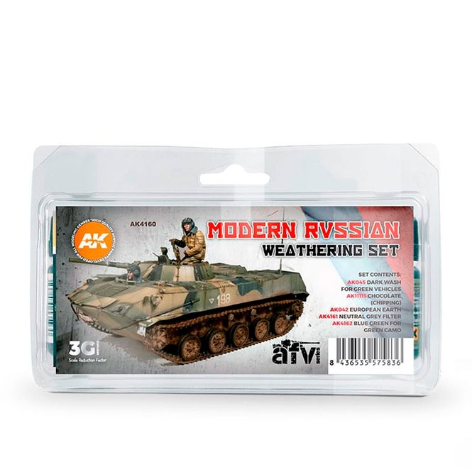 Hovedbilde AK-Interactive AK4160 Modern Russian Weathering ...