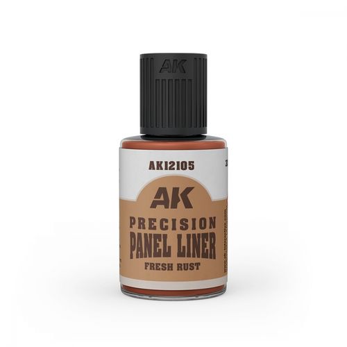 AK Interactive - Fresh Rust Brown Panel Liner