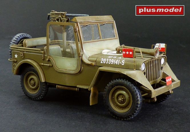 Hovedbilde Plus Model 1:35 - Patton's Jeep Conversion 243 