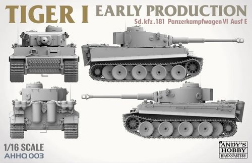 AHHQ/Takom 1:16 - Tiger I Early Production