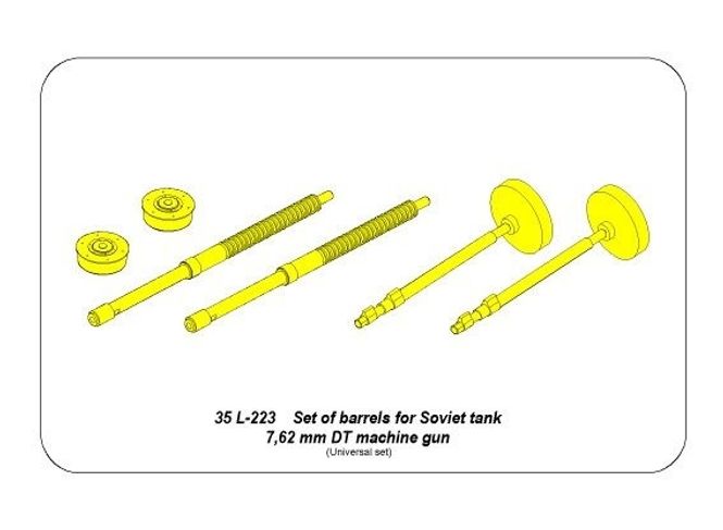 Hovedbilde Set of 2 barrels for Soviet 7,62mm DT