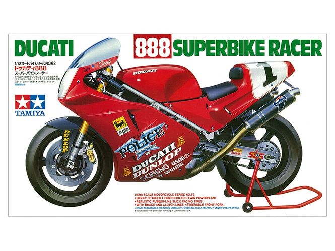Hovedbilde Tamiya 1:12 - Ducati 888 (14063)