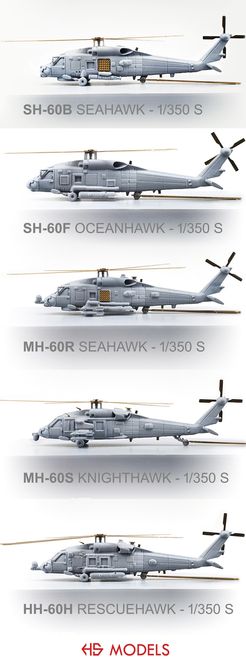 Hovedbilde HS Models 1:350 - Sikorsky HH-60 H Rescue Hawk