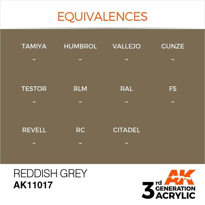 Hovedbilde Reddish Grey 17ml