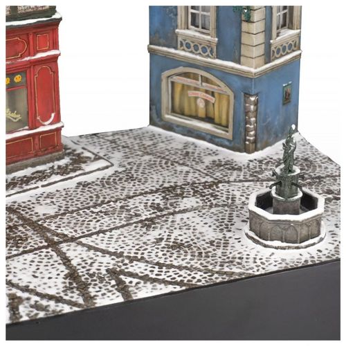 RT-Diorama 35028 German Market Place [Diorama Base] (1:35)