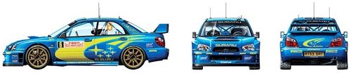 Tamiya 1:24 - Subaru Impreza WRC 2005 (24281)