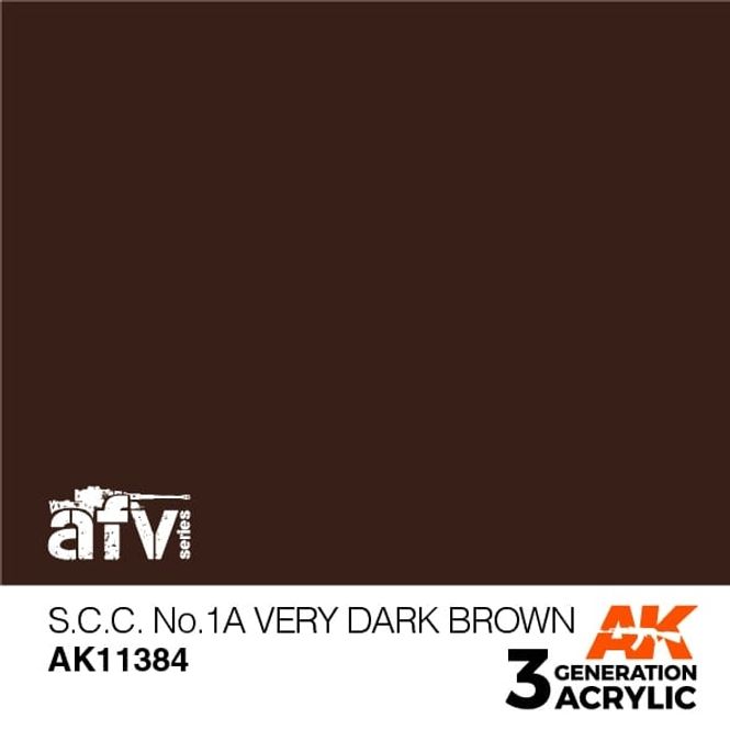 Main Image S.C.C. No.1A Very Dark Brown