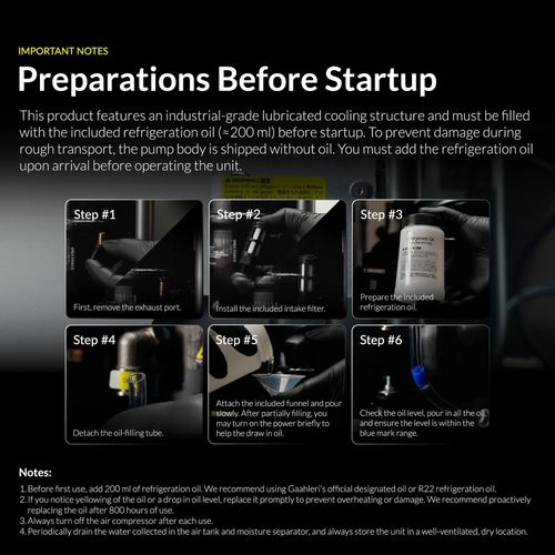 Gaahleri Apex Force Series GTX-778 Air Compressor