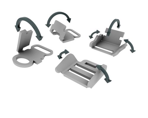 ANYZ Universal Seat Belt Buckles for modern jets 1:32 (photo etched)