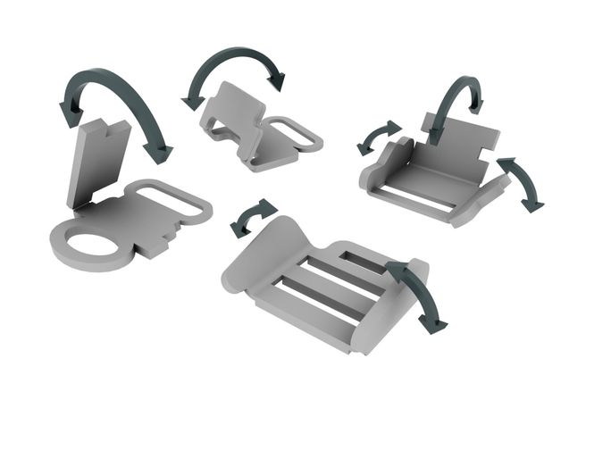 Hovedbilde ANYZ Universal Seat Belt Buckles for modern jets ...