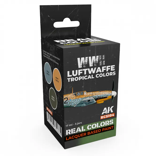 Hovedbilde AK-Interactive RCS104 Luftwaffe WWII Tropical ...