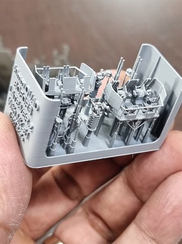 HS Models 1:200 - 40 mm Quad Bofors (Late Version) with MK-51