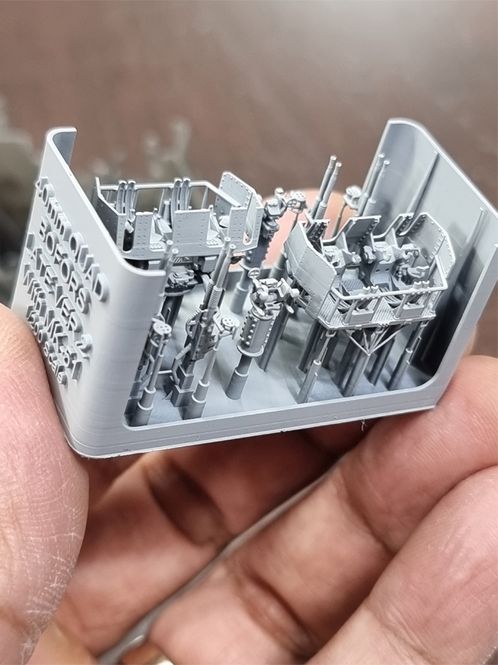 Hovedbilde HS Models 1:200 - 40 mm Quad Bofors (Late ...