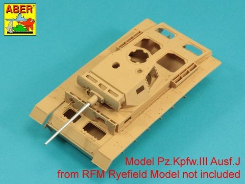Germ.50mm KwK39L/60 Barrel Pz.Kpfw.IIIAusfJ, L,M.