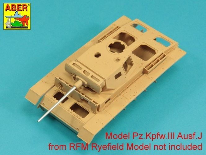 Hovedbilde Germ.50mm KwK39L/60 Barrel Pz.Kpfw.IIIAusfJ, L,M.
