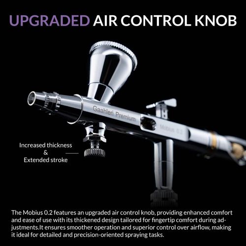 Gaahleri Premium Series GHPM-Mobius 0.2mm airbrush