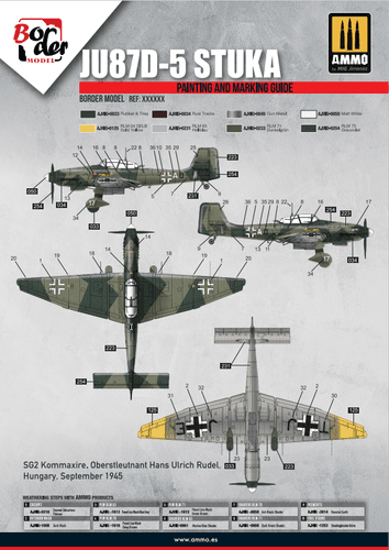Border Model 1:35 - Junkers Ju87 D5 Stuka